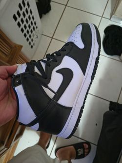 Original like brand new barely worn Nike dunk high sb black and white classics