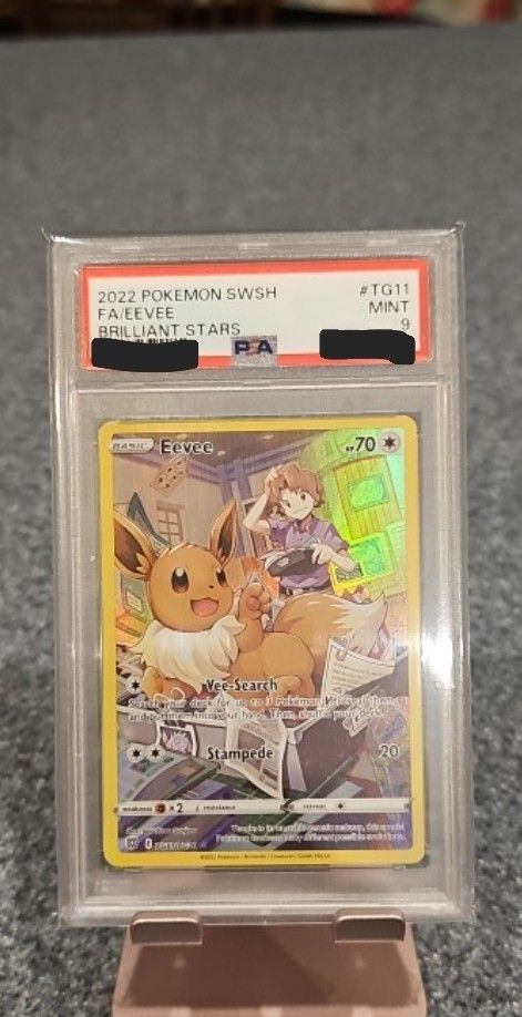 2022 EEVEE GRADED PSA 9 $25