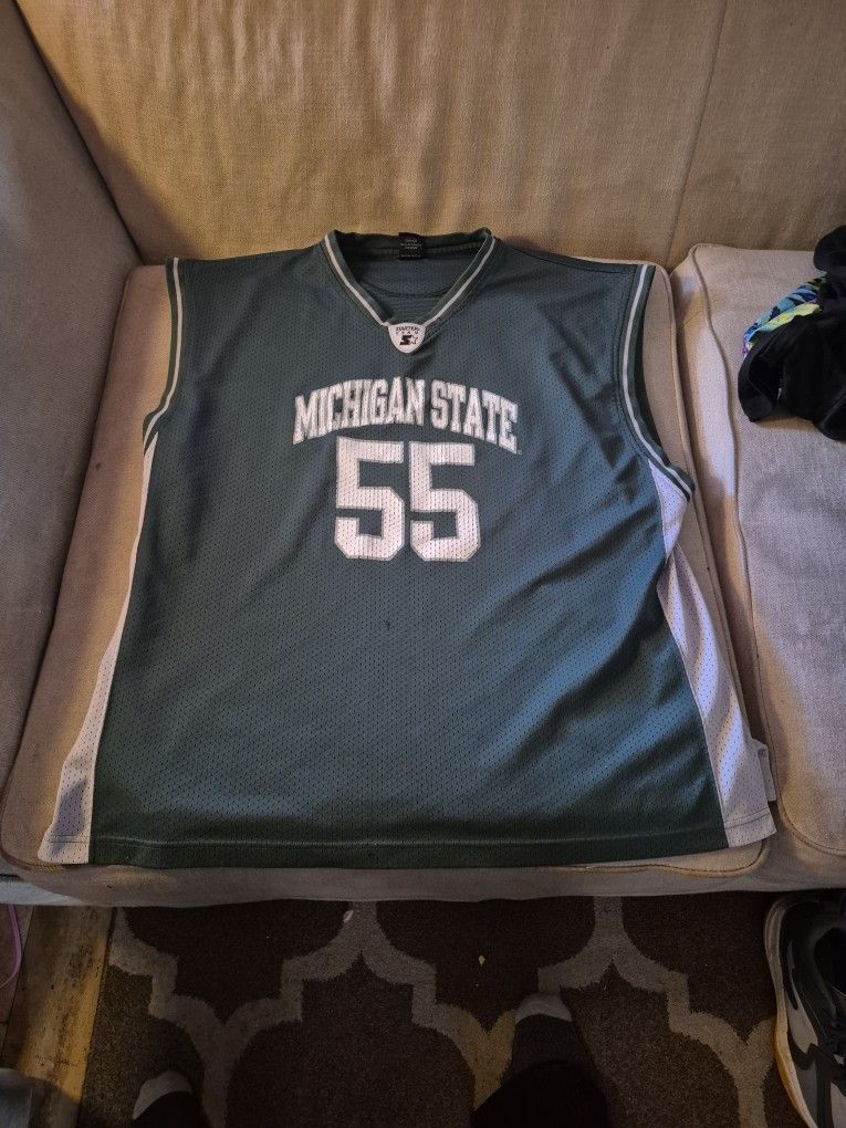 Michigan State Jersey #55 3XL