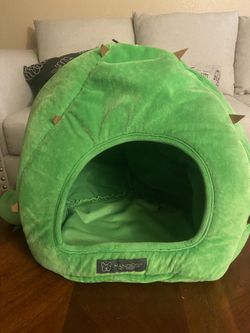 Pet bed, clothes, & harness