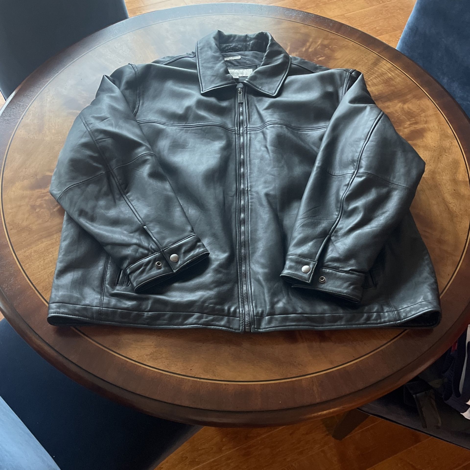 Perry Ellis Leather Jacket