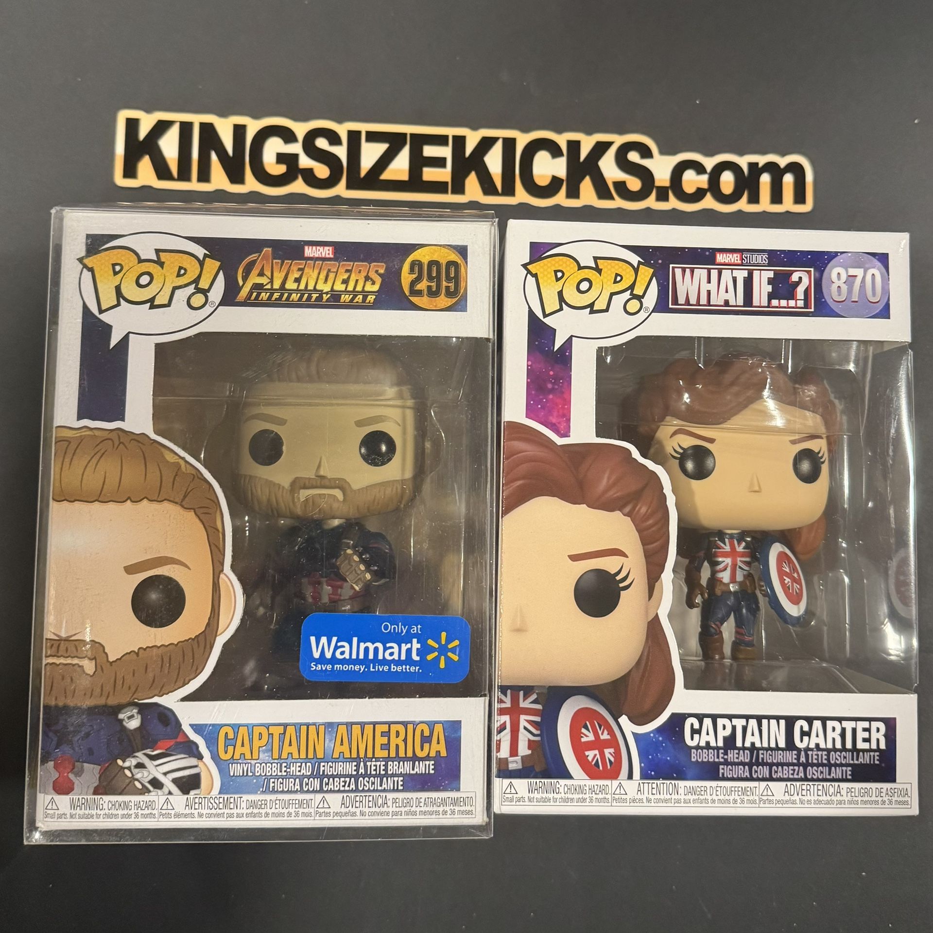 Captain America & Captain Carter Combo