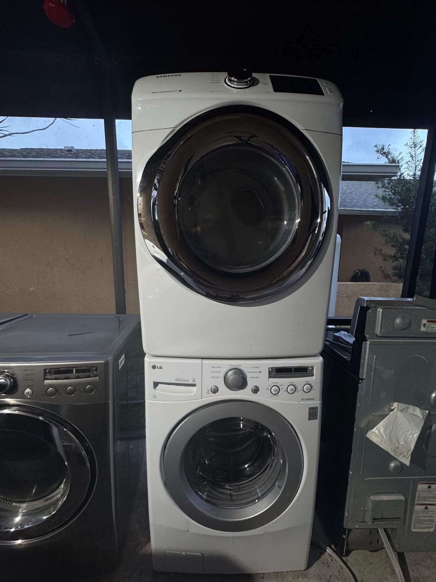 SAMSUNG WASHER AND DRYER