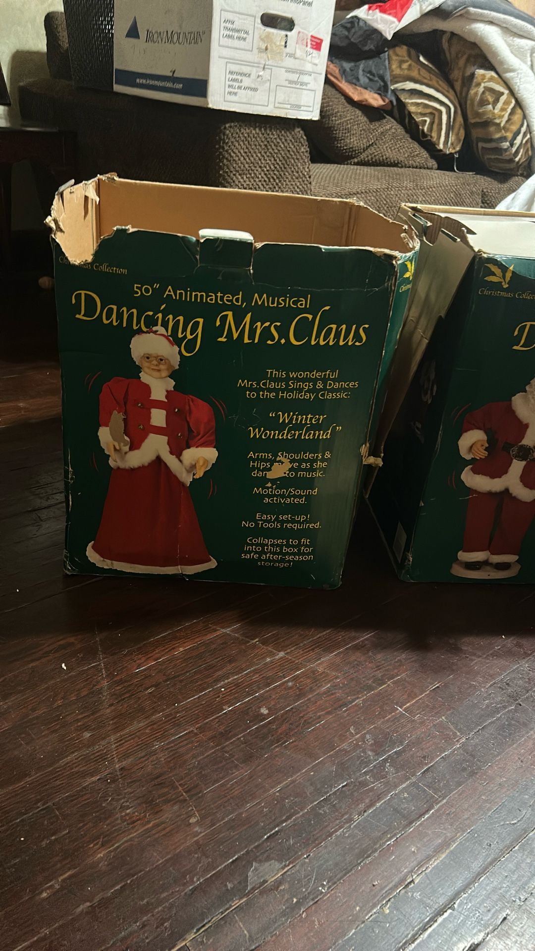 Christmas Mr /Mrs Dancing Santa (Mr Only Dances) See All Photos