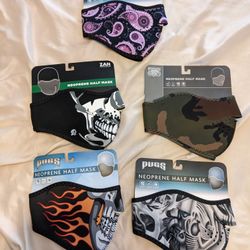 Neoprene Half Masks $5
