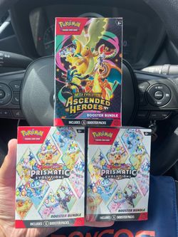Pokémon booster bundles