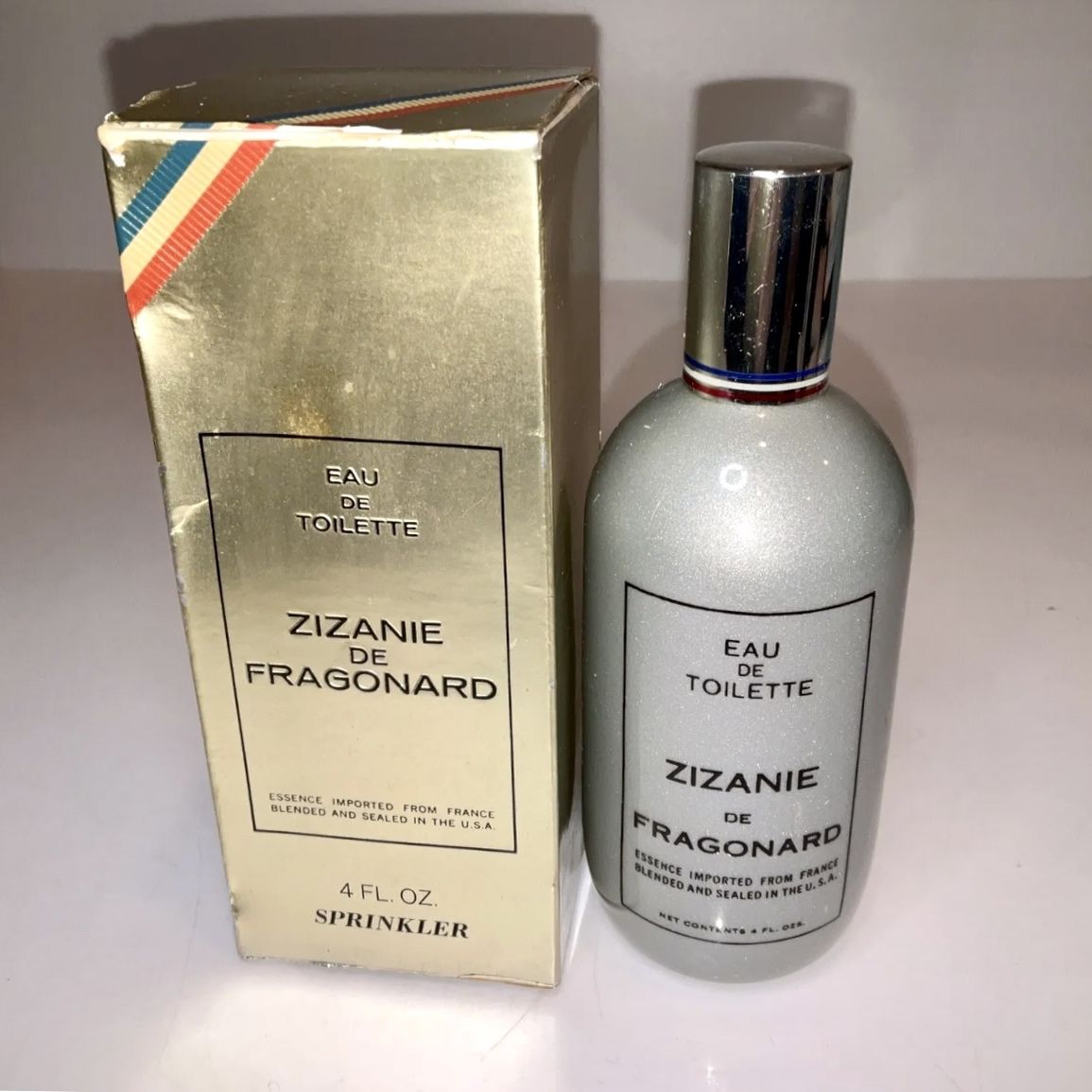 Vintage New ZIZANIE De Fragonard EDT 4 Oz Sprinkler For Men '90's