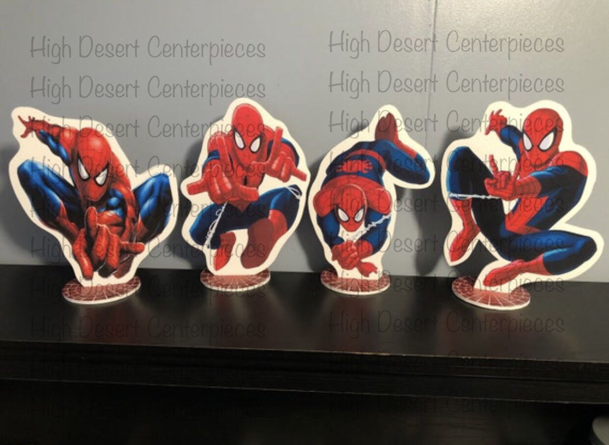 Spiderman Centerpieces