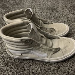 Vans Pro High Top Cream Size 9