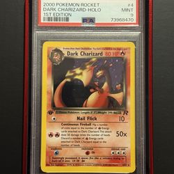 PSA 9 DARK CHARIZARD HOLO 1ST EDITION