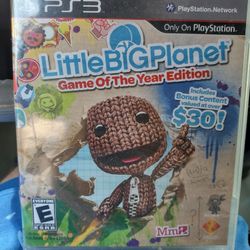 Ps3 Big Little Plan New Unopened
