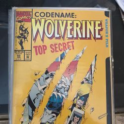 Marvel comics, Wolverine top-secret