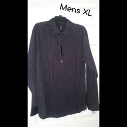*NEW* Blk/white Van Heusen- Mens XL