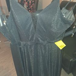 Formal dress prom very fancy size L
