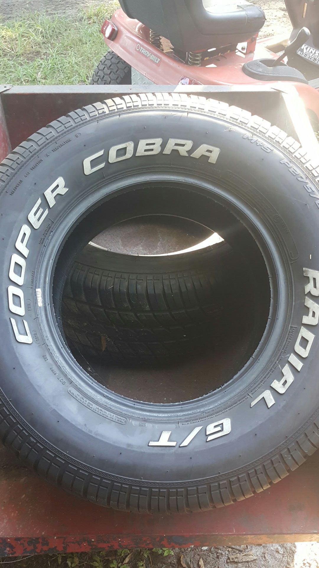 2 Cooper Cobra tires