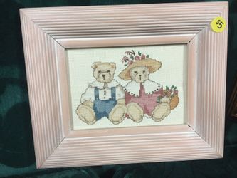 Cross stitch Needle point pictures