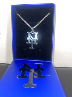 NY Mets Necklace