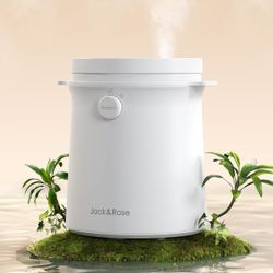 Healthy Warm Mist Bedroom Humidifiers, 3L/100oz Easy Clean Humidifier Stainless Steel Tank, Dishwasher Safe, Simple Use, Sleep Mode And Quiet Humidife