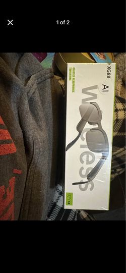 XG89 AI Wireless Glasses Headphones 2-in-1