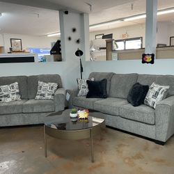 2pc Sofa And Loveseat 