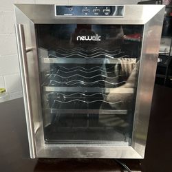 NewAir Wine Cooler Mini Fridge Works Perfect – Stainless Glass Door