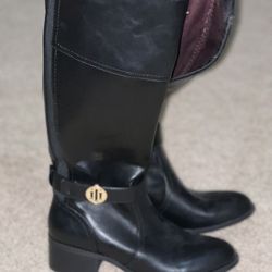 Women’s Tommy Hilfiger Boots Black 8.5