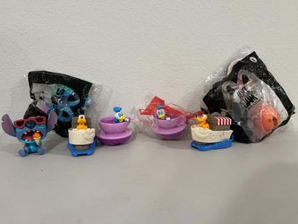 Disney & Space Jam Toys (Stitch, Donald, Pluto., Elmer Fudd)