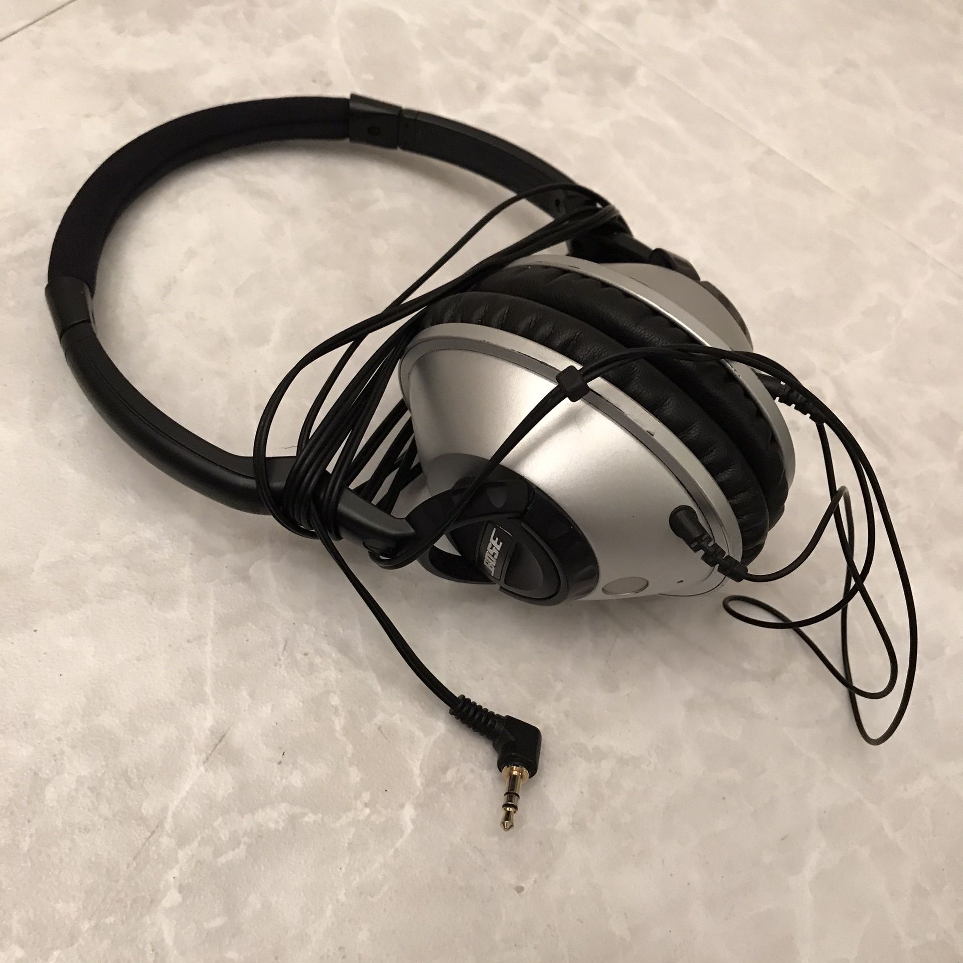 Bose Wired Headphone Tp-1a Clean Works New Earpads Installed Music