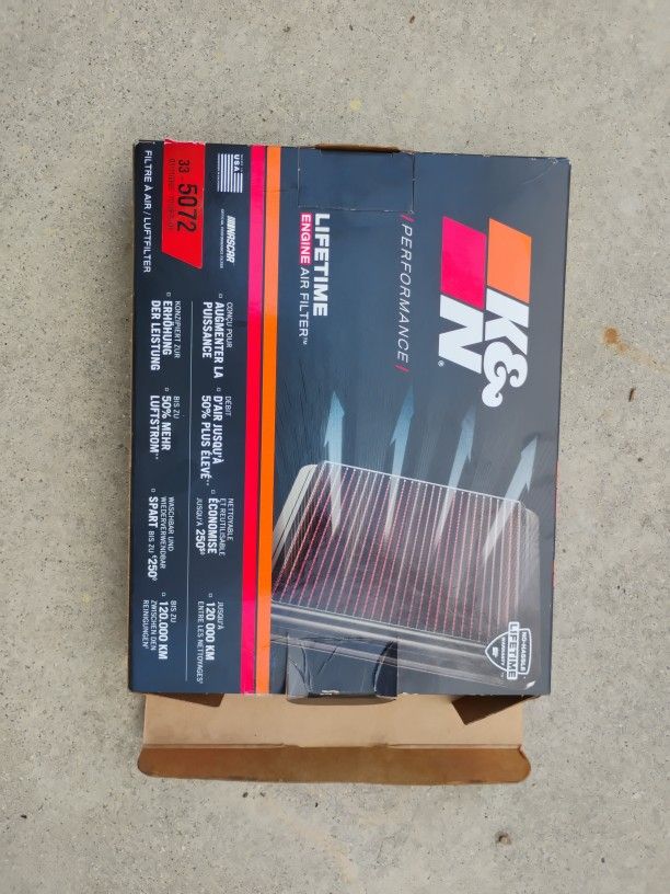 K & N Air Filter For 2018 To 2022 Honda Accord