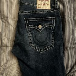 True religion blue jeans