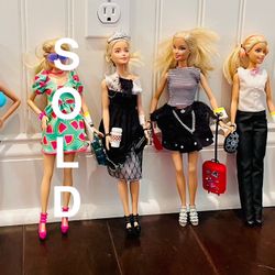 ASSORTED BARBIE DOLLS $10 EACH DOLL!