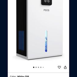 PSOS Dehumidifier for Home, White Color, 15.35 inch