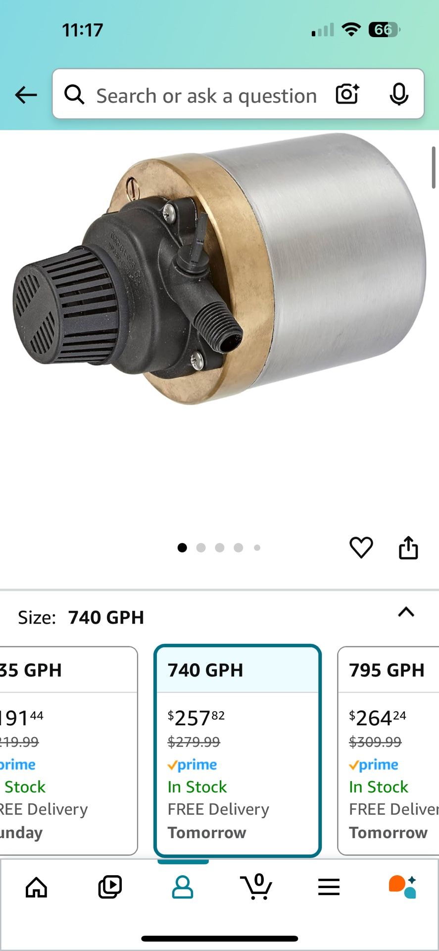LITTLE GIANT FOUNTAIN/POND PUMP