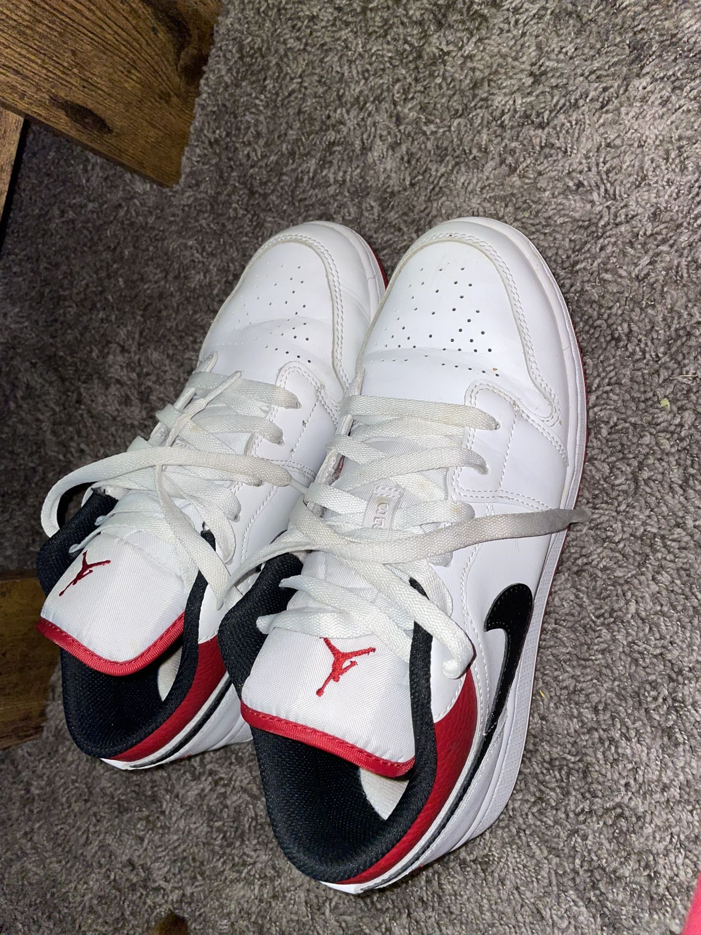 low top jordan 1’s