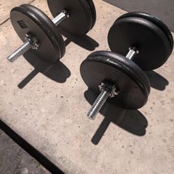 Adjustable Dumbbell 60 Lb Each