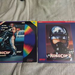 Laserdisc Movies. Robocop 1 And 2