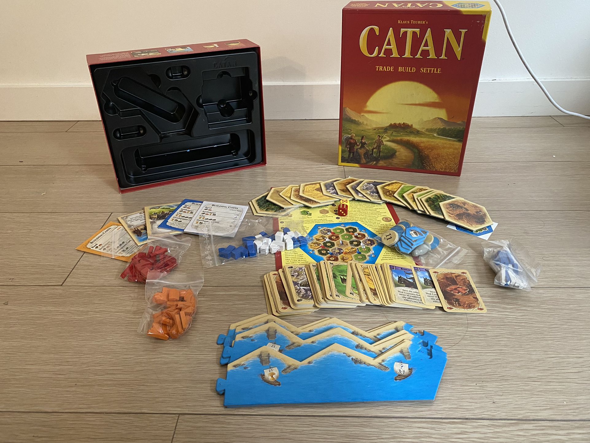 Catan Trade, Build, Settle, Used Like New