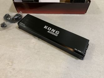 Brand New Kong Audio 3000wmax/1500wrms  Mono Block Slim Compact Car Bass Amplifier  $150 Each  