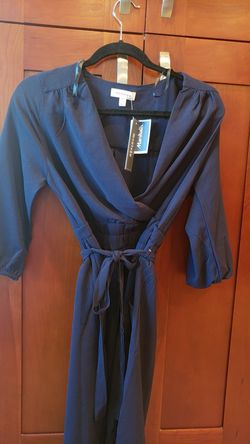 Blue dress