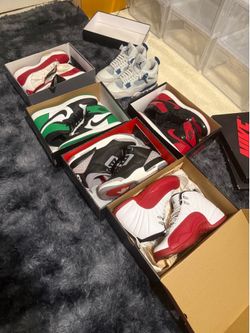 Jordans for $100 each pair! Authentic !!