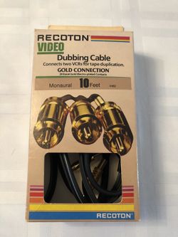 Video Dubbing Cable