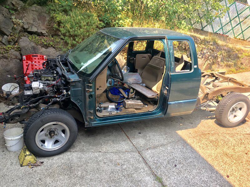 1996 S10 Rolling Chassis / Frame