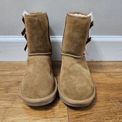 🎀 Koolaburra by UGG Kids Chestnut Suede Shearling Boots
Youth US Size 4 *Pick-up In Great Bridge*