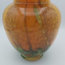 Gorgeous Vintage La Lochere Art Glass Vase Made In France 