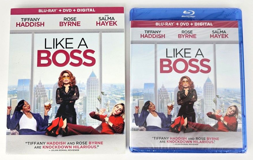 Like a Boss Blu-ray +DVD w/Slipcover NEW SEALED