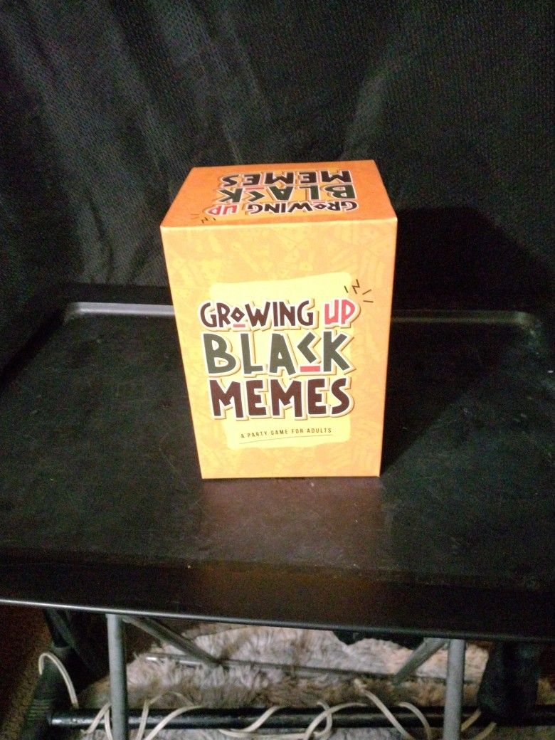 Growing Up: Black Memes - A Party Game For Adults.