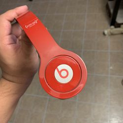 Beats Solo Red! Great Condition!
