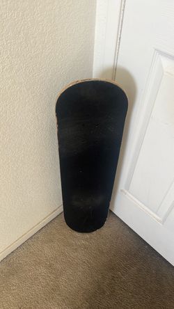 Used Skateboard Deck with Black Grip Tape