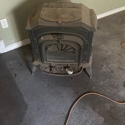 wood burning stove