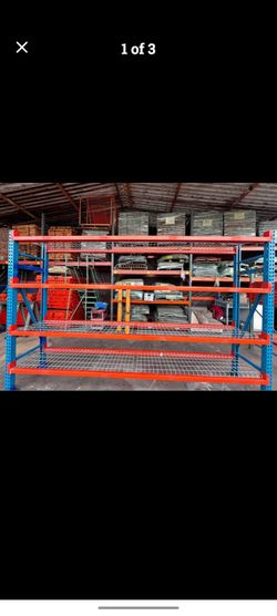 Heavy duty shelving